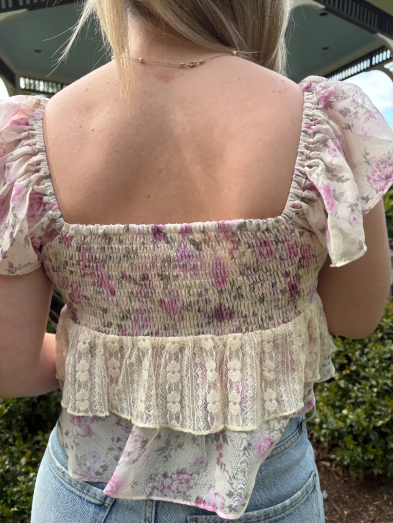 Dahlia Lace Blouse