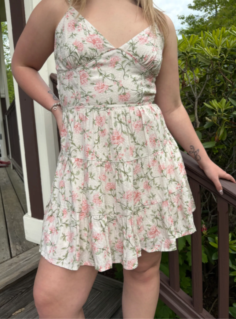 Aria Open Back Dress