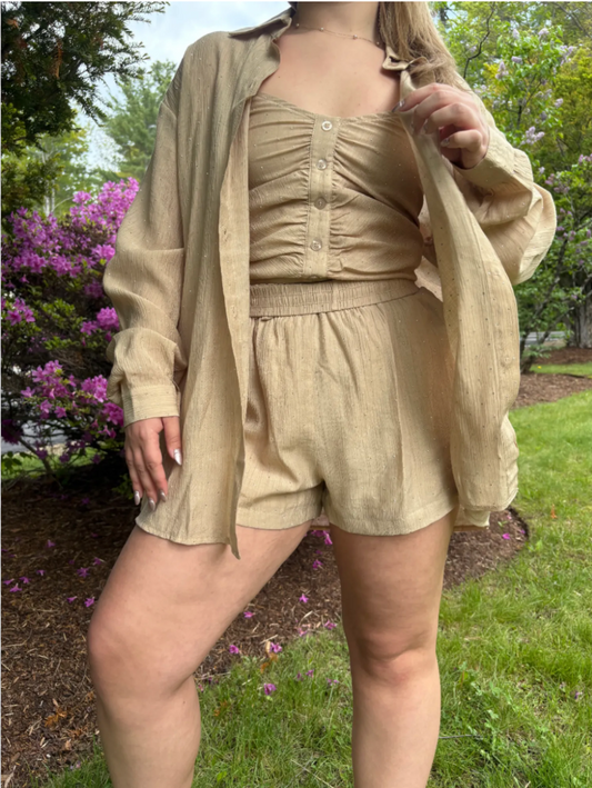 Golden Hour Set Button-Up